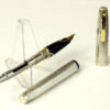 Vintage Sheaffer Imperial sterling silver fountain pen with 14K solid gold inlaid M nib - Used - Image 2