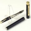 Vintage sheaffer targa 1003 matte black fountain pen with 14K gold Medium Nib  - clean - Image 2