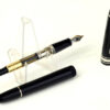 Montblanc Meisterstück 145 platinum  fountain pen 14K gold  M nib - NOS - Image 2