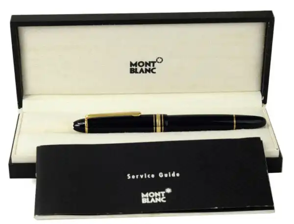 Montblanc Meisterstück leGrand Gold trim rollerball pen - NOS - Image 2