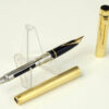 Vintage sheaffer targa 1005 fountain pen  with 14K solid gold Medium nib - Mint - Image 2