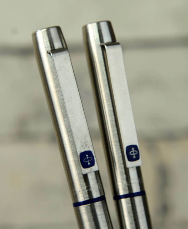 Parker 25 set of funtain pen and rollerball pen with steel M nib