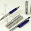 Parker 25 vintage fountain pen and rollerball set with steel M nib - clean - Image 2