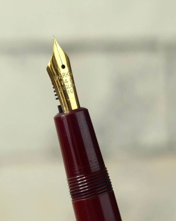 Buy Vintage parker duofold fountain pen with 14K solid gold M nib online