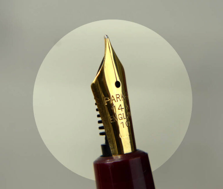 Buy Vintage parker duofold fountain pen with 14K solid gold M nib online