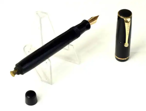 Antique parker premiere button filler fountain pen with 14 Karat gold M nib -  A rare find - Image 2