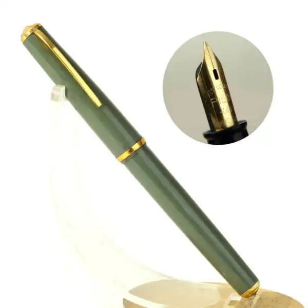 Pilot Vintage  Eyedropper pilot 4 pocket fountain pen -  gold plated  F nib - clean working
