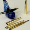 Vintage sheaffer stylist 727 fountain pen and ballpoint set 14K solid gold F nib - Clean - Image 2