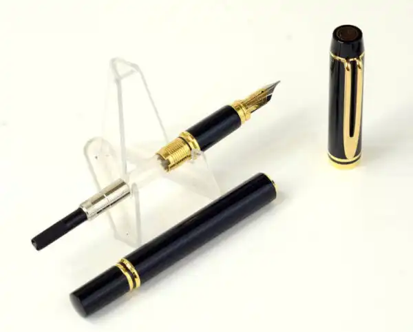 waterman Le Man 100 Opera fountain pen with 18K 750 solid gold Ideal 2 tone nib - NOS - Image 2