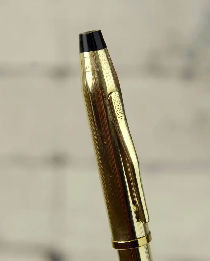 Buy cross century II gold filled fountain pen wth plated M nib - Main Image