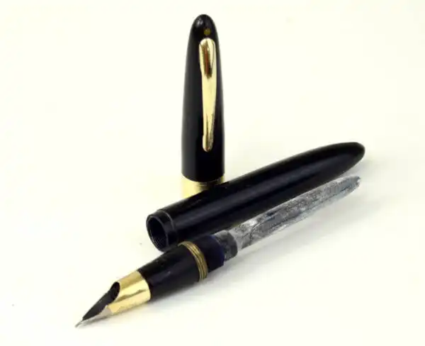 Vintage Sheaffer lifetime triumph 1250 fountain pen with 14K gold triumph M nib - used - Image 2