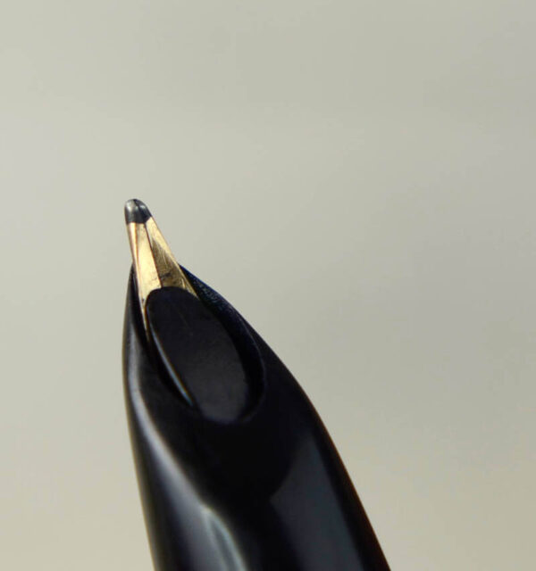 Buy Vintage parker 51 black barrel fountain pen with 14K gold M nib