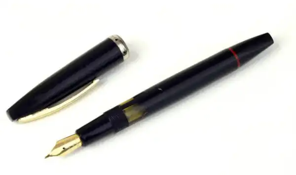 Vintage lucky piston filler german fountain pen with fine nib - Used - Image 2