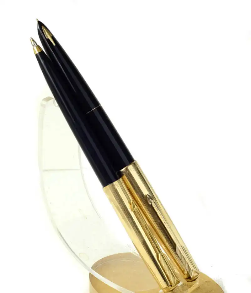 Buy Vintage parker 61 fountain pen set with gold nib