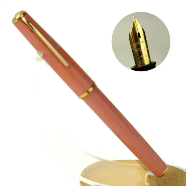 Pilot Vintage  Eyedropper pilot 4 pocket fountain pen -  gold plated  F nib - Unused