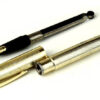 Vintage pilot super family golden fountain pen with 23K gold plated F nib - Used - Image 2