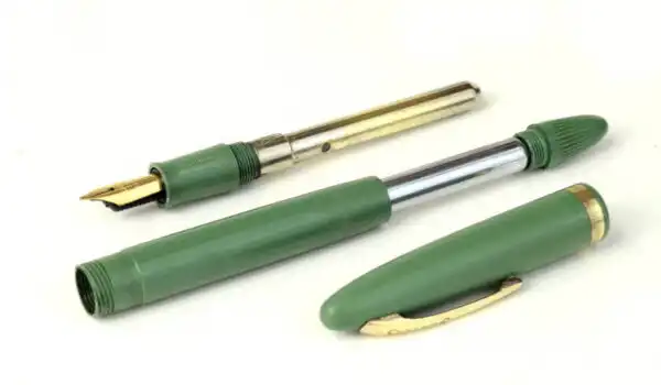 Vintage Sheaffer cadet touchdown fountain pen 14K solid gold F nib  - Clean - Image 2