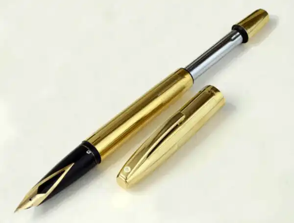 Vintage Sheaffer Imperial triumph touchdown fountain pen with 14K gold F nib - Clean - Image 2