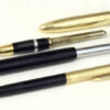 Vintage Sheaffer snorkel  crest fountain pen  & pencil set with 14K solid gold M - Clean - Image 2