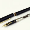 Vintage sheaffer targa 1003 matte black fountain pen with 14K gold Medium Nib  - clean - Image 2