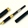 parker sonnet green marbled lacquer fountain pen with 18K solid gold M nib - Clean - Image 2