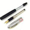 Vintage Sheaffer cadet black touchdown fountain pen 14K gold warranted F nib  - Clean - Image 2