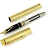 Vintage sheaffer targa 1005 fountain pen  with 14K solid gold Medium nib - Clean used - Image 2