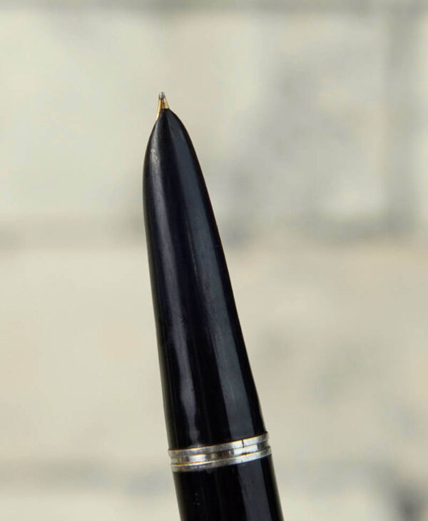 Buy Vintage parker 51 black barrel fountain pen with 14K gold M nib