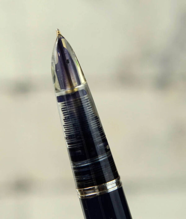 Buy parker 51 custom demonstrator fountain pen set with 14K gold F nib