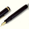 Antique parker duofold button filler fountain pen with 14 Karat gold flex M nib - clean - Image 2
