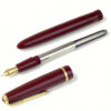 Vintage parker slimfold burgundy fountain pen with 14C gold M nib - Used - Image 2