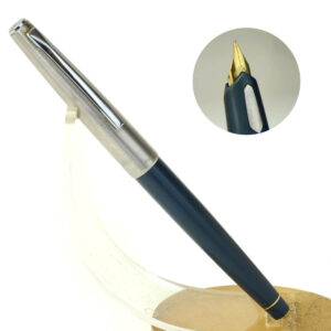 Pilot Vintage classic Green barrel fountain pen – 14K solid gold Fine nib – Clean