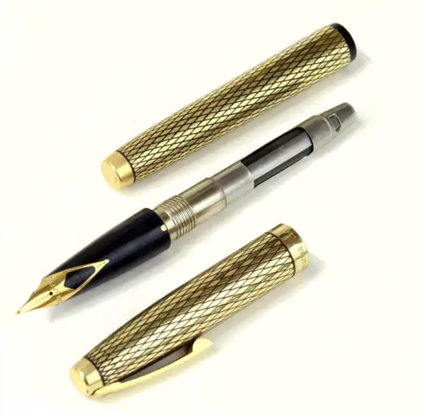 Vintage Sheaffer Imperial sovereign fountain pen with 14K gold M nib - near mint - Image 2