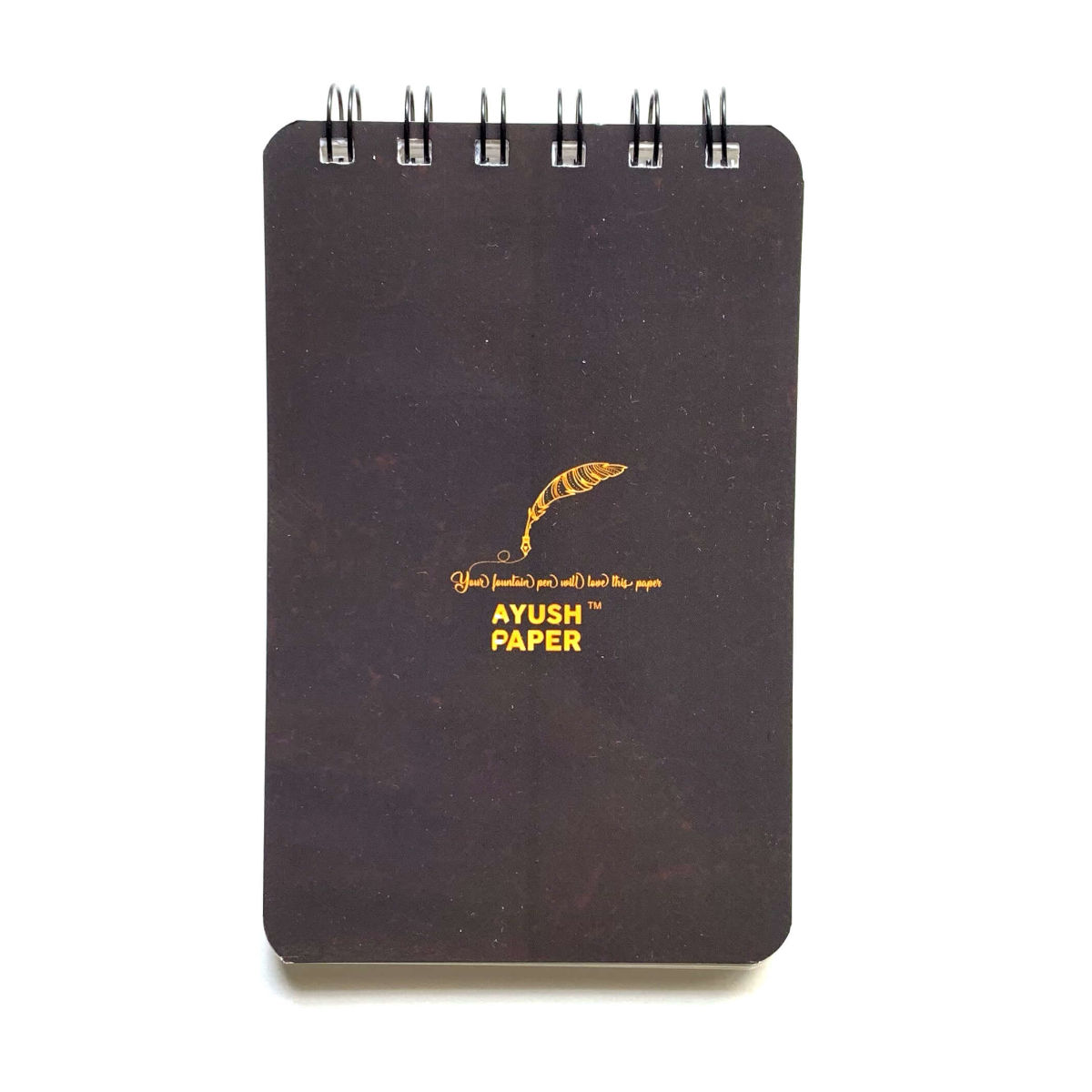 A5 Fountain pen notebook 100 gsm grid pattern – Non bleeding and flex friendly – Ayush Paper