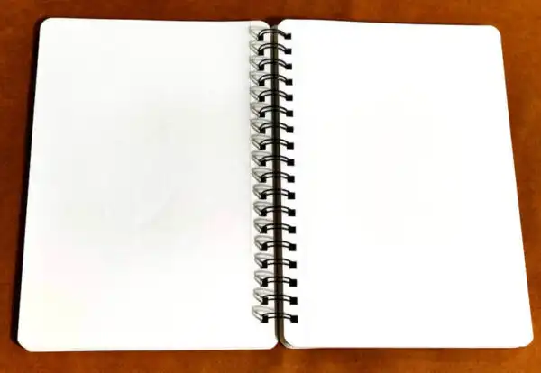A4 Fountain pen notebook 100 gsm thickness 200 sides - Non bleeding and flex friendly - Ayush Paper - Image 2