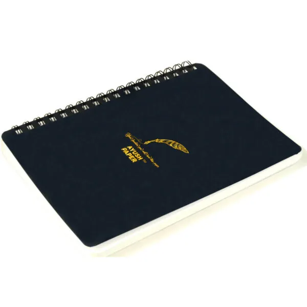 A4 Fountain pen notebook 100 gsm thickness 200 sides - Non bleeding and flex friendly - Ayush Paper