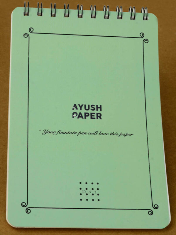 Buy nonbleeding fountain pen friendly notebooks 100 gsm