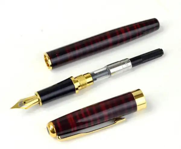 Baoer Red fountain Pen  -  Free for Existing customers  ! Check instructions ! - Image 2
