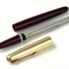 Vintage parker 51 burgundy fountain pen  with 14 Karat solid gold M nib - Used - Image 2