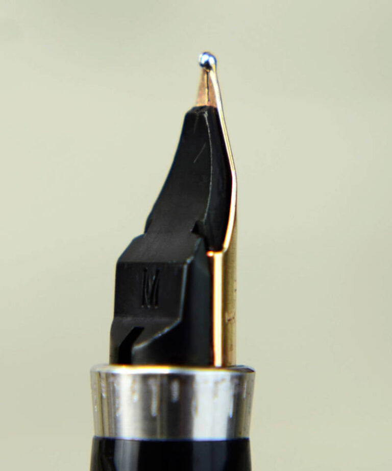 Buy parker 75 gold plated fountain pen with 14K gold M nib