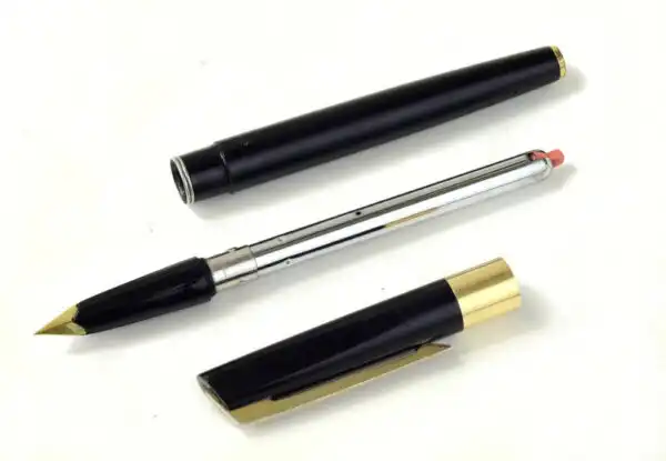 Vintage pilot super 150 fountain pen - 14K solid gold F nib - Used - Image 2