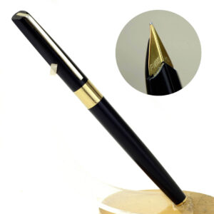Vintage pilot super 150 fountain pen - 14K solid gold F nib - Used