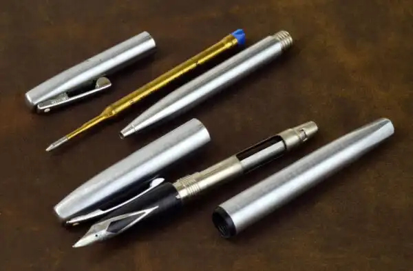 Vintage Sheaffer triumph Imperial fountain pen and ballpoint pen set F nib - Mint - Image 2