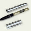Vintage waterman graduate pocket fountain pen - 18K solid gold M nib - clean - Image 2
