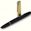 Vintage waterman taperite crusader fountain pen - 14K solid gold M nib - clean - Image 2