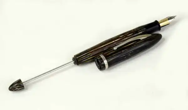 Vintage Sheaffer lifetime 500 fountain pen with 14K solid gold F nib  - Clean - Image 2