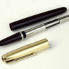 Vintage parker 51 burgundy fountain pen  with 14 Karat solid gold F nib - Used - Image 2