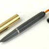 Vintage parker 51 vacumatic dove grey fountain pen  with 14 Karat solid gold F nib - clean - Image 2
