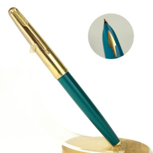 Vintage Parker 61 fountain pen 14K gold filled hairloom rainbow cap 14K Gold nib – Clean