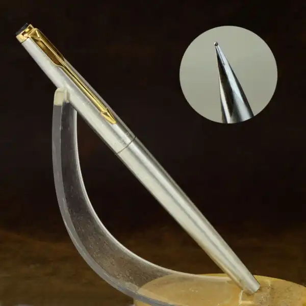 Parker 50 falcon fountain pen full metal body fountain pen - embedded Medium Nib
